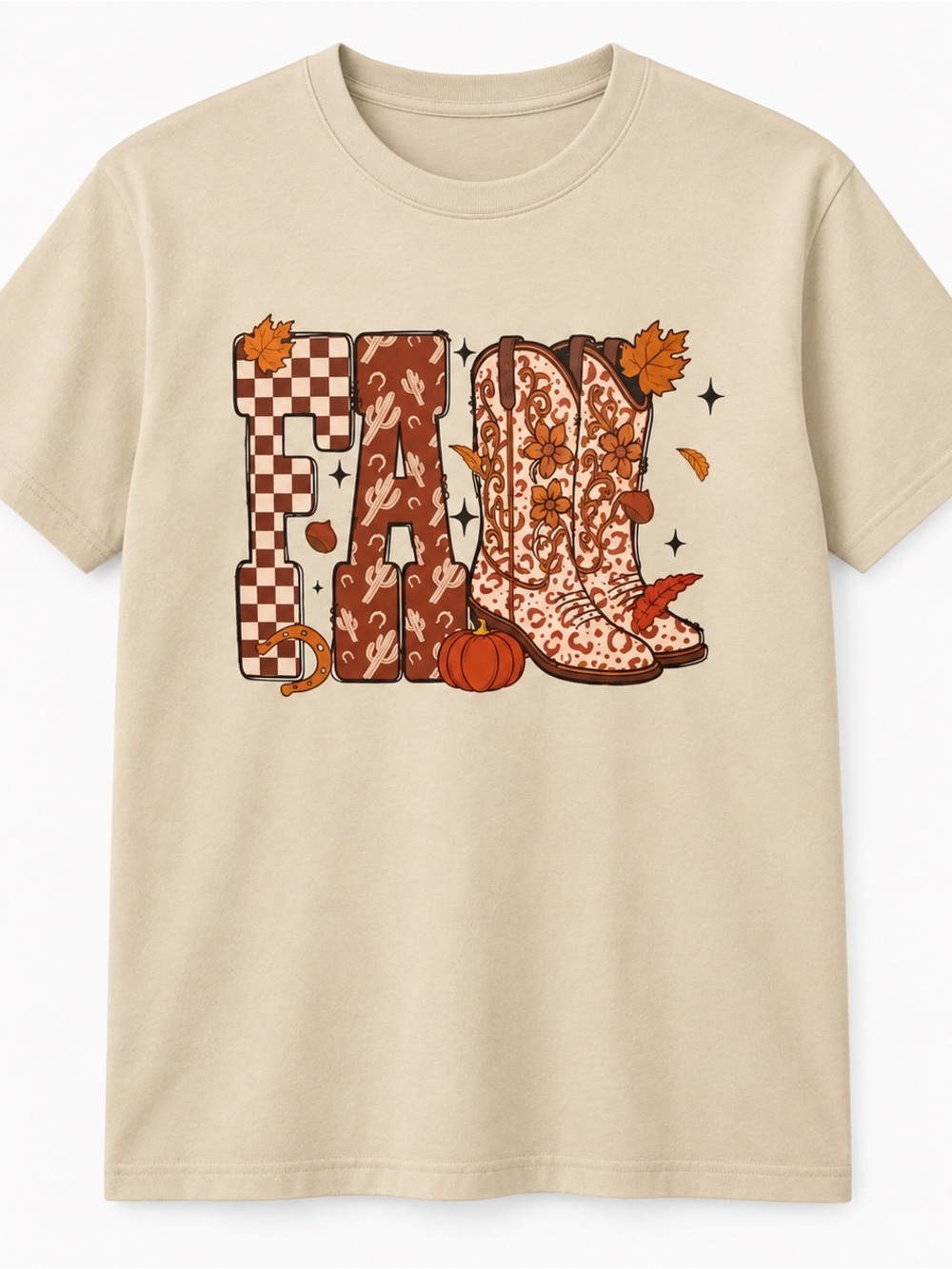 Adult Small NWOT Fall Graphic Tee